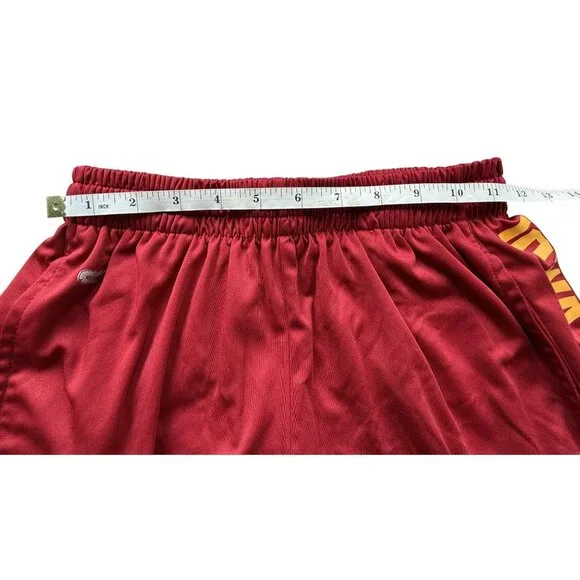 Iowa State Cyclones Red & Gray Athletic Basketball Shorts Mens Small Colosseum - Picture 11 of 16